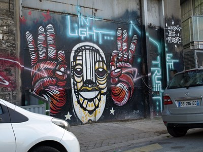 photo graffiti Paris 19eme arrondissement